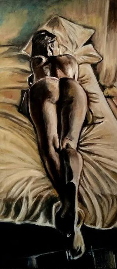 Original Nude Paintings by Maher Hassan Aboelenen