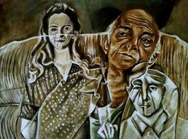 Original Fine Art Family Paintings by Maher Hassan Aboelenen
