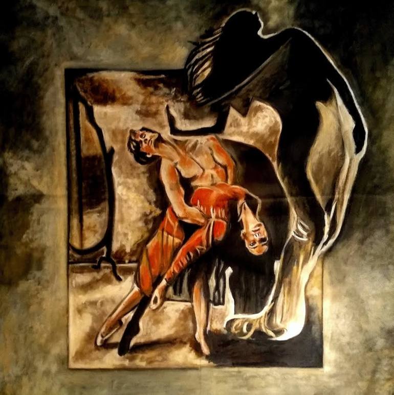 Original Expressionism Fantasy Paintings by Maher Hassan Aboelenen