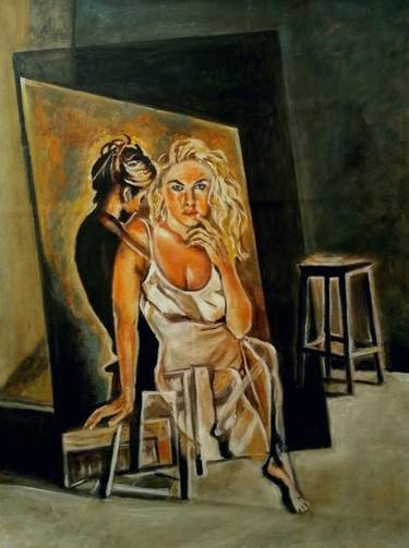 Original Women Paintings by Maher Hassan Aboelenen