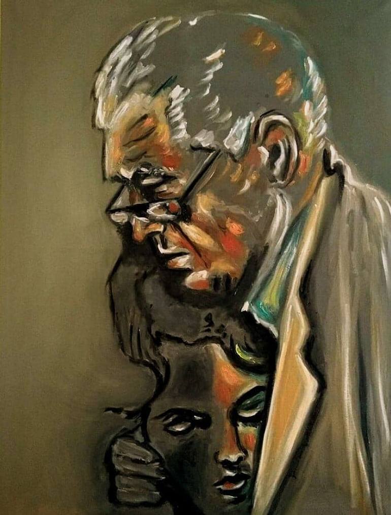 Original Expressionism Children Paintings by Maher Hassan Aboelenen