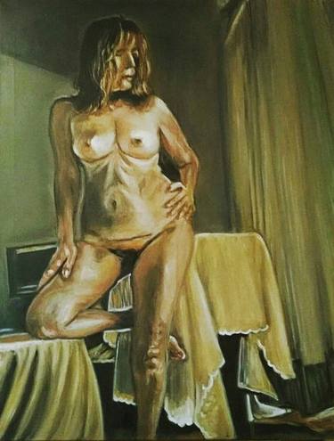 Original Fine Art Nude Paintings by Maher Hassan Aboelenen