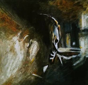 Original Expressionism Men Paintings by Maher Hassan Aboelenen