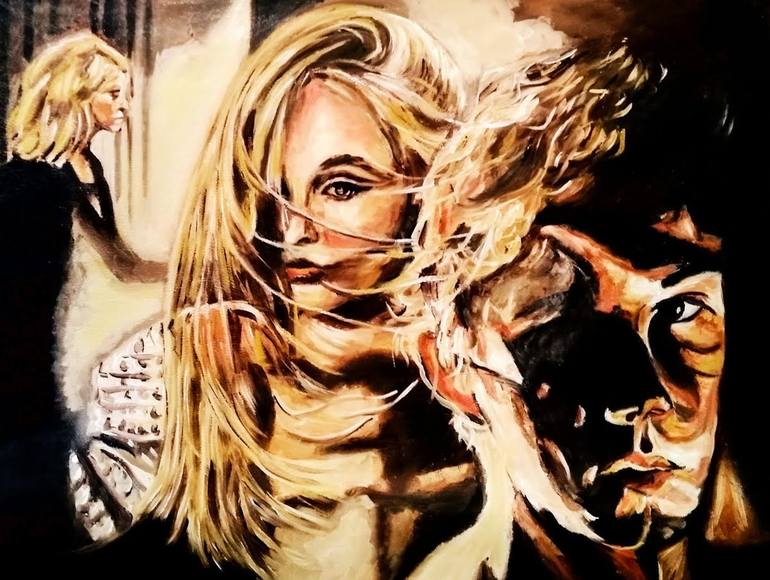 Original Expressionism Erotic Paintings by Maher Hassan Aboelenen