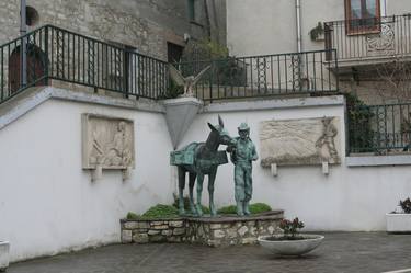 Monument for fallen Alpine soldiers in WWII in Casalanguida-Ch thumb