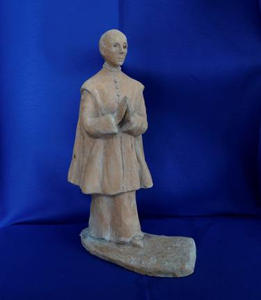 Original Figurative Men Sculpture by Tonino Santeusanio