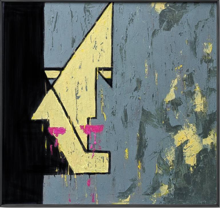 Original Abstract Expressionism Abstract Paintings by Petro Hondurak