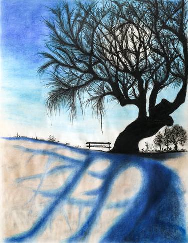 UV PRINT - LANDSCAPE IN WATERCOLOR BY VINEY thumb