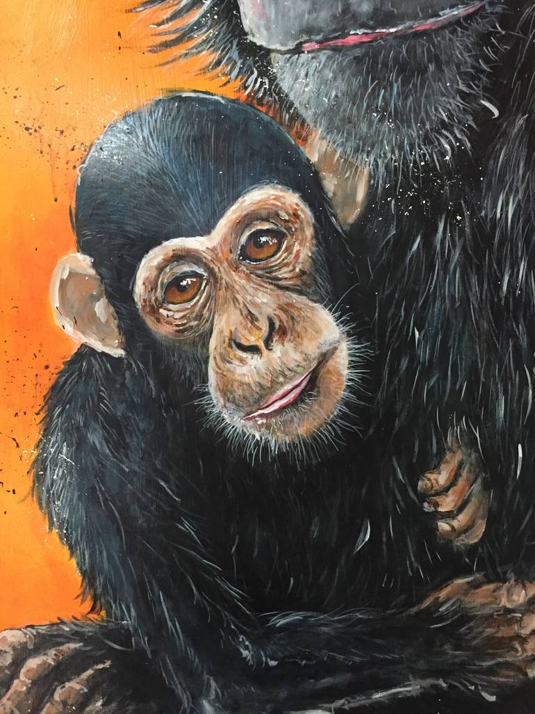 Original Expressionism Animal Painting by Ewen Macaulay