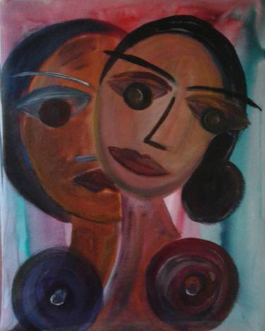 Print of Modern Love Paintings by Tusitha Wickramarathna