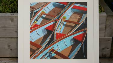 Original Boat Paintings by Frank Austin