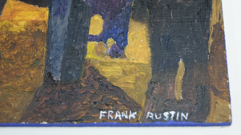 Original Illustration Cities Painting by Frank Austin