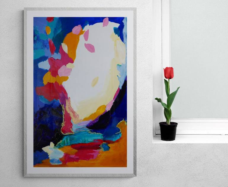 Original Abstract Painting by Valerie Erichsen Thomson