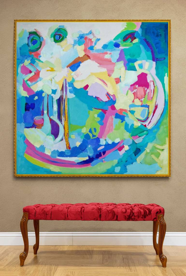 Original Abstract Painting by Valerie Erichsen Thomson