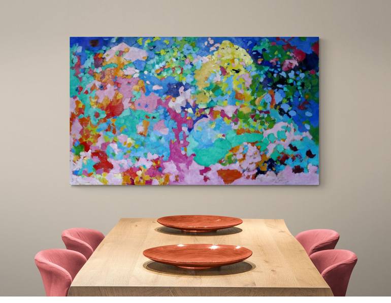 Original Abstract Painting by Valerie Erichsen Thomson