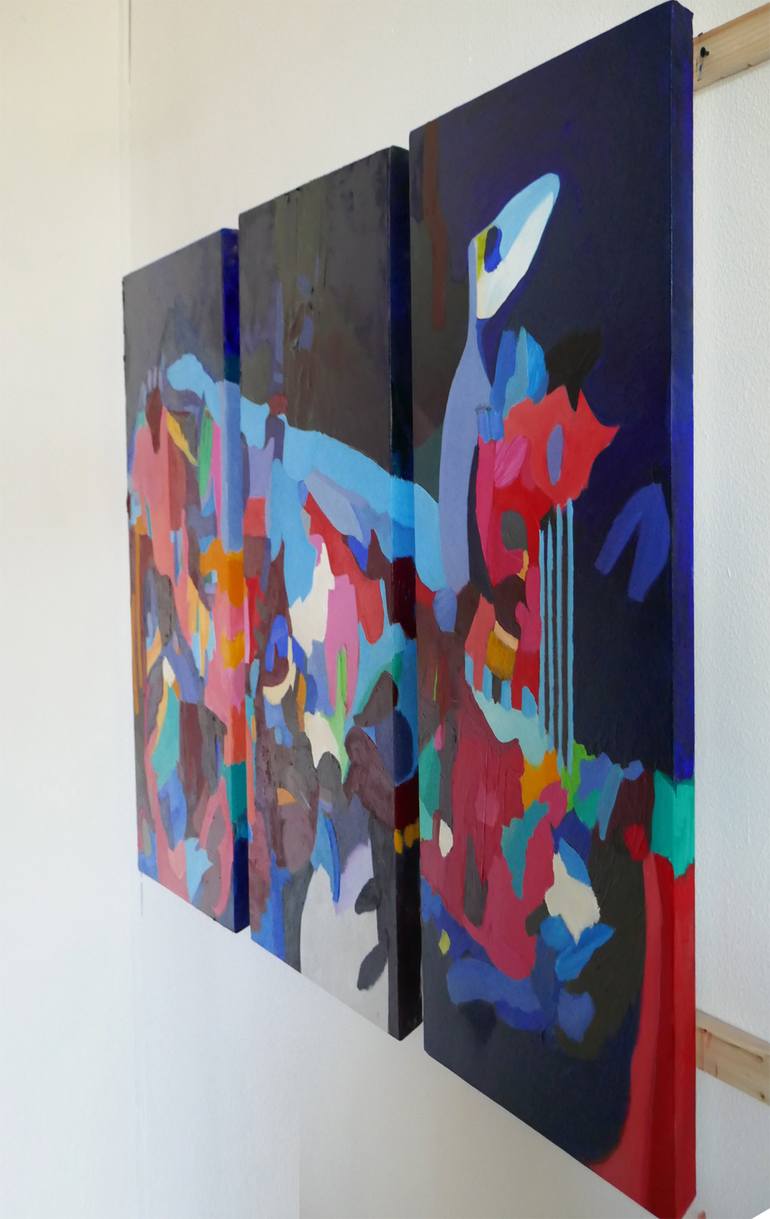 Original Abstract Painting by Valerie Erichsen Thomson