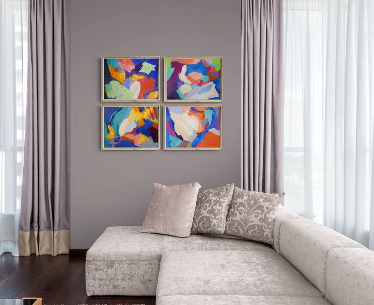 Original Abstract Painting by Valerie Erichsen Thomson