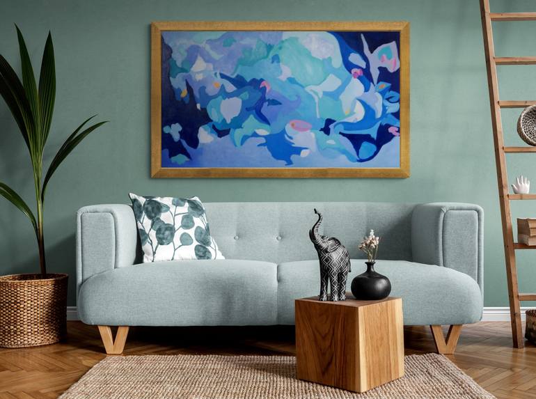 Original Abstract Painting by Valerie Erichsen Thomson