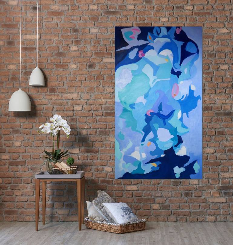 Original Abstract Painting by Valerie Erichsen Thomson