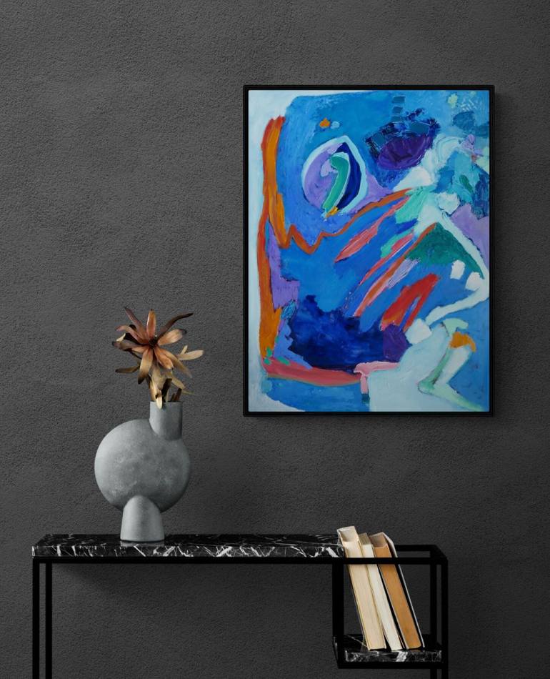 Original Abstract Painting by Valerie Erichsen Thomson