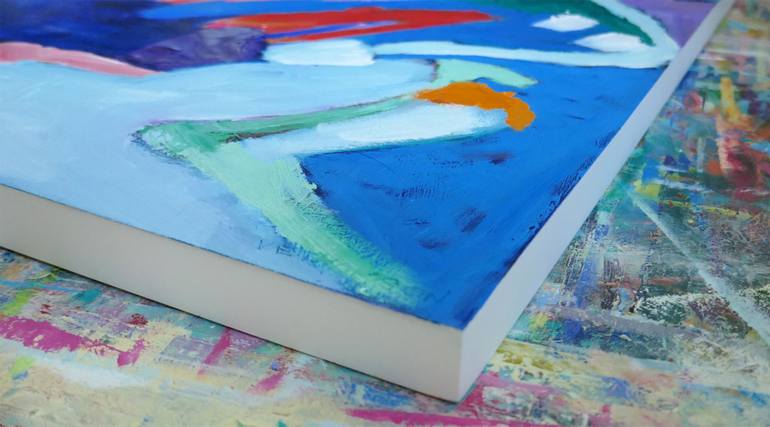 Original Abstract Painting by Valerie Erichsen Thomson
