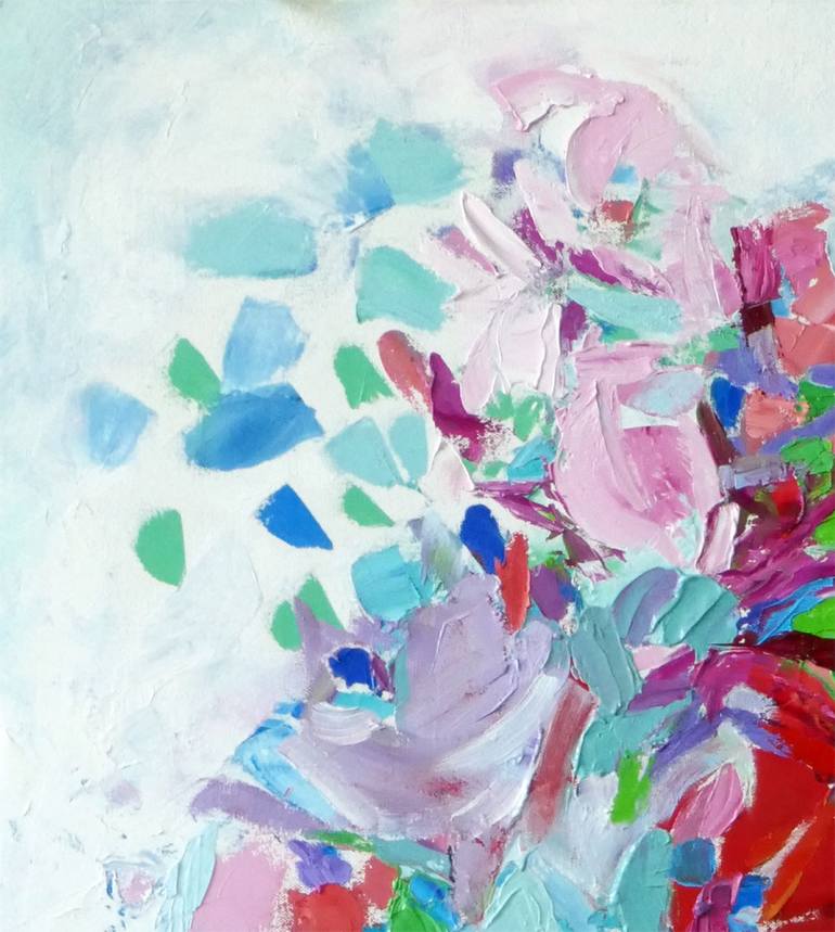 Original Abstract Painting by Valerie Erichsen Thomson
