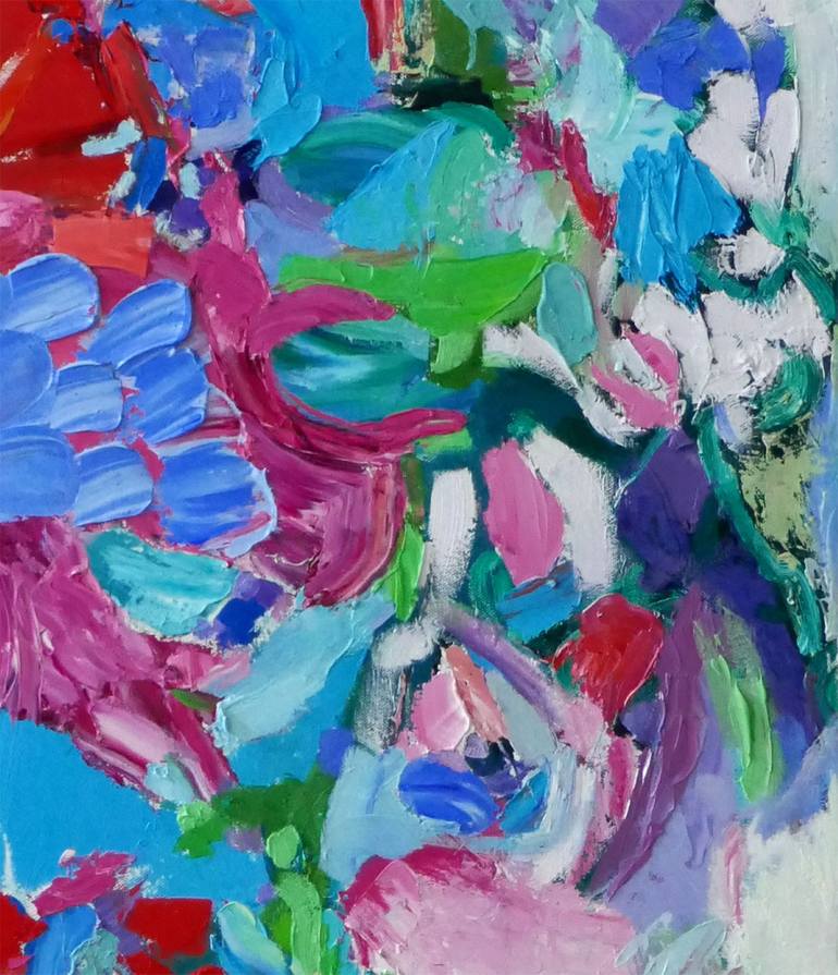 Original Abstract Painting by Valerie Erichsen Thomson