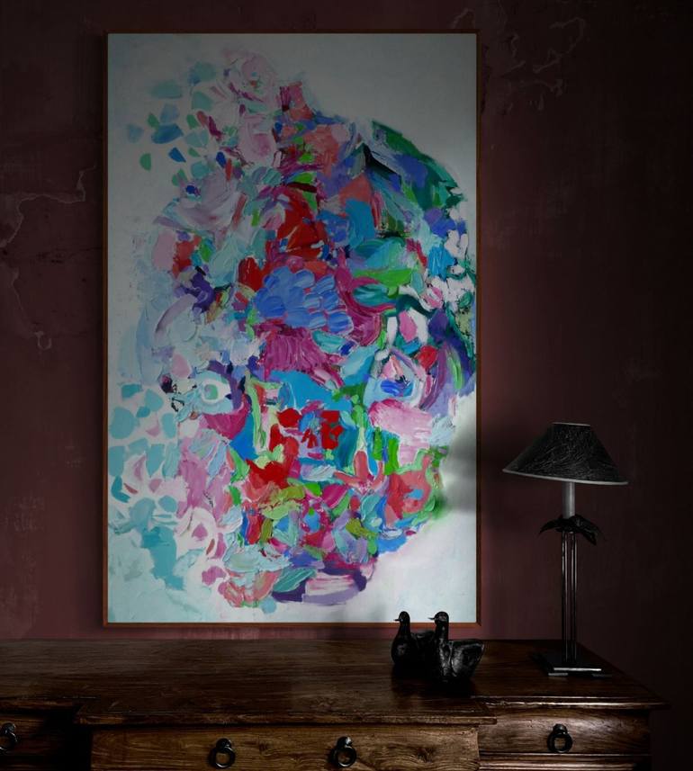 Original Abstract Painting by Valerie Erichsen Thomson