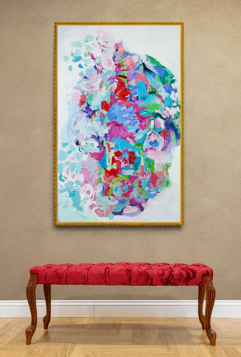 Original Abstract Painting by Valerie Erichsen Thomson