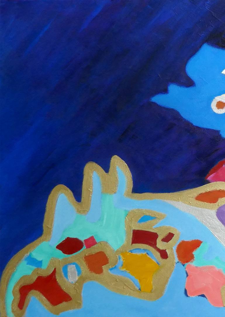 Original Abstract Painting by Valerie Erichsen Thomson