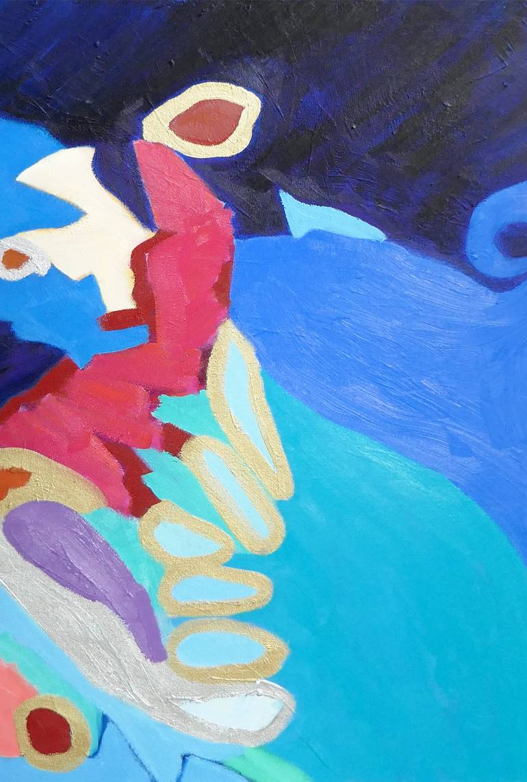 Original Abstract Painting by Valerie Erichsen Thomson