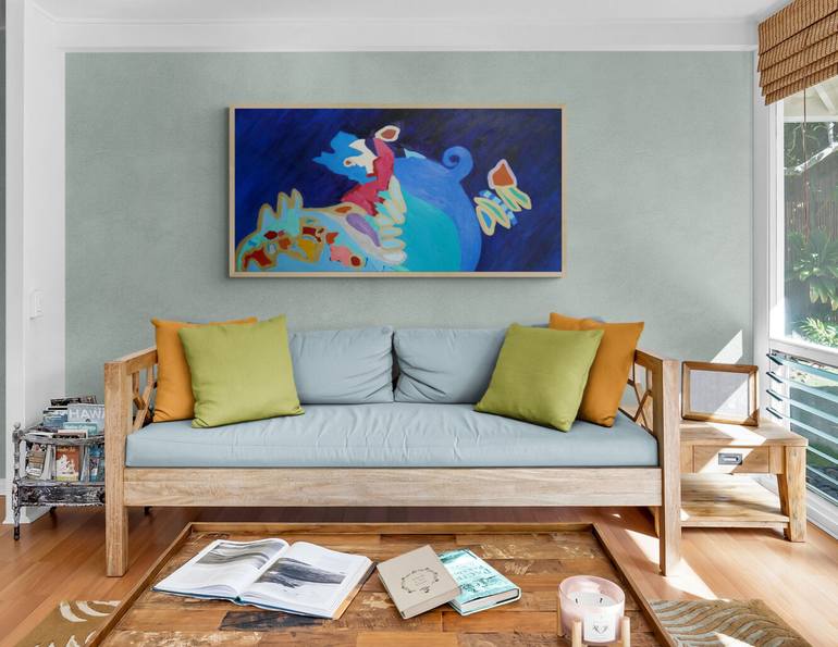 Original Abstract Painting by Valerie Erichsen Thomson