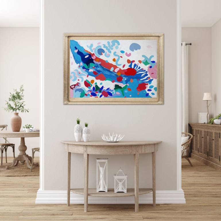 Original Abstract Painting by Valerie Erichsen Thomson