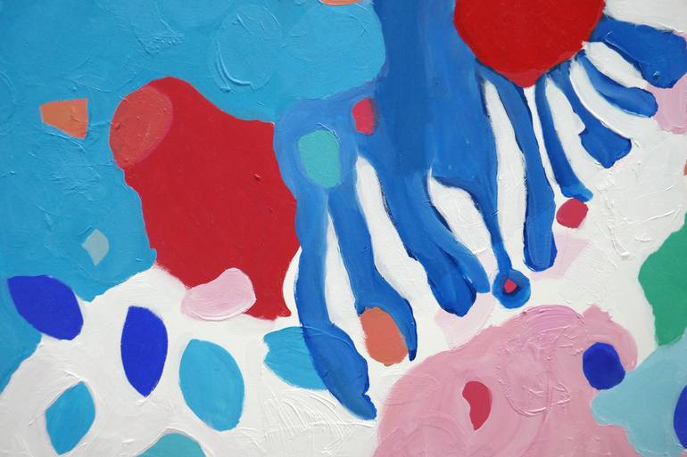 Original Abstract Painting by Valerie Erichsen Thomson