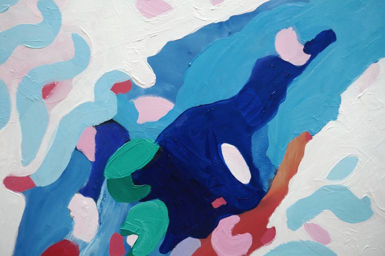 Original Abstract Painting by Valerie Erichsen Thomson