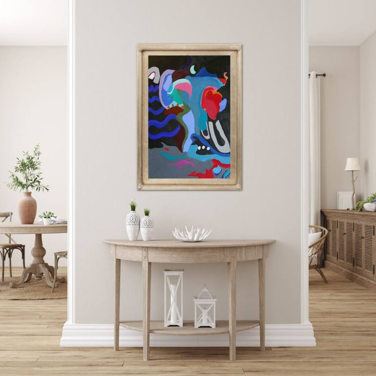 Original Abstract Painting by Valerie Erichsen Thomson