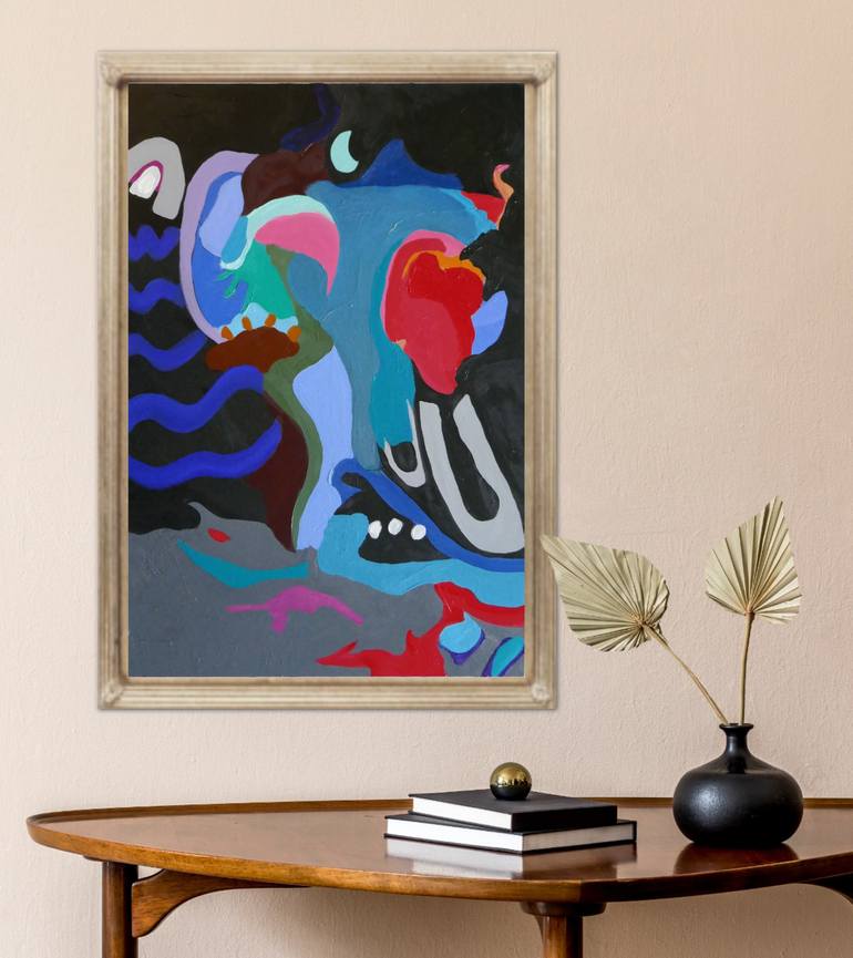 Original Abstract Painting by Valerie Erichsen Thomson