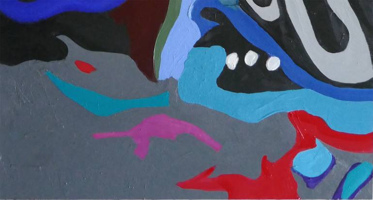 Original Abstract Painting by Valerie Erichsen Thomson