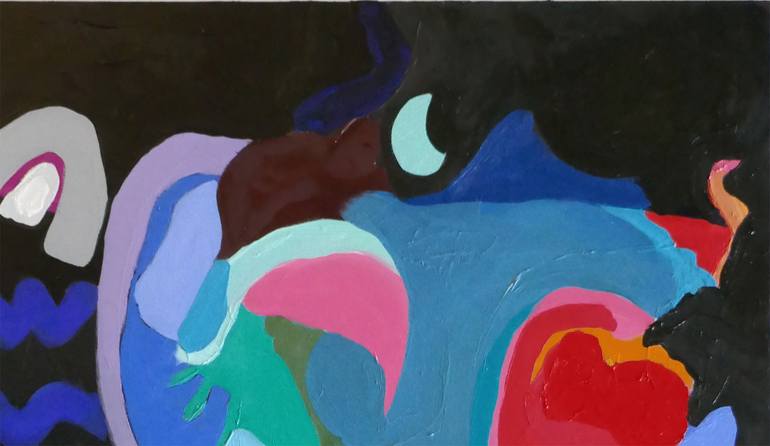 Original Abstract Painting by Valerie Erichsen Thomson