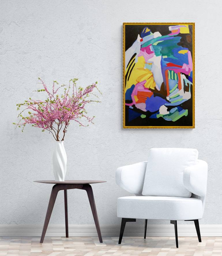 Original Abstract Painting by Valerie Erichsen Thomson