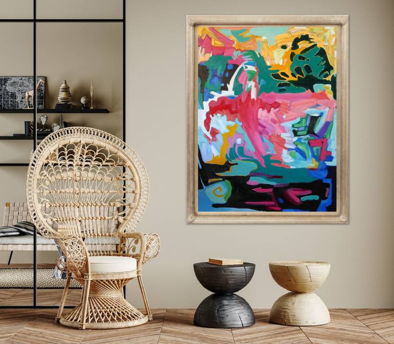 Original Abstract Painting by Valerie Erichsen Thomson