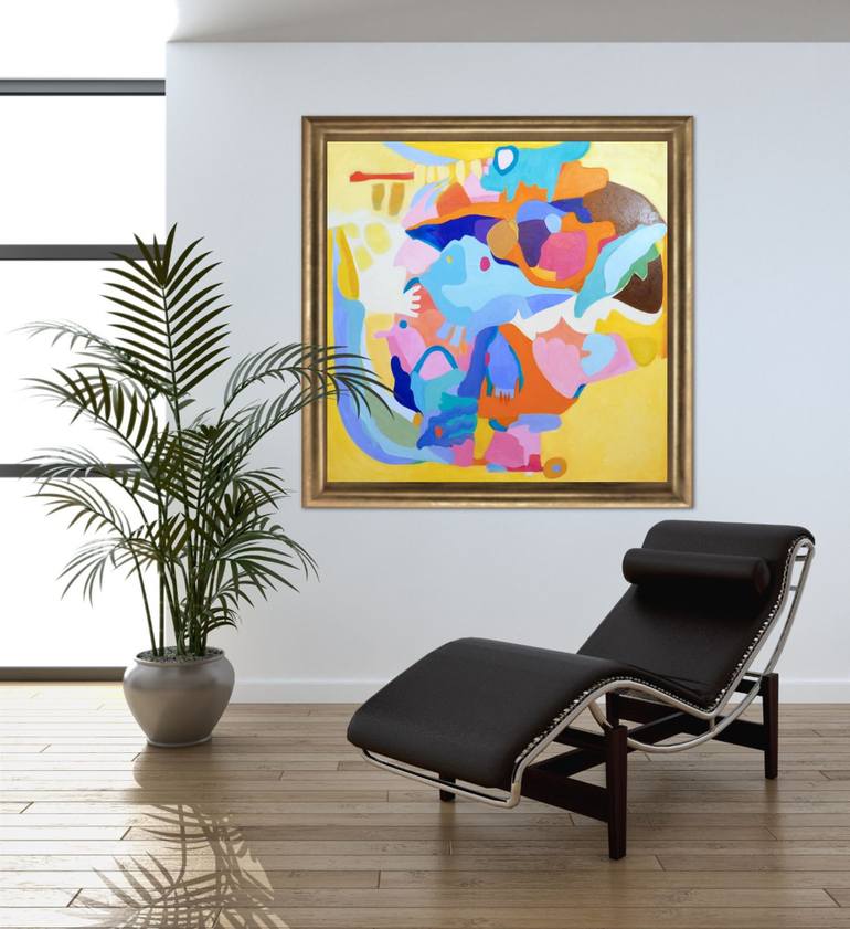 Original Abstract Painting by Valerie Erichsen Thomson