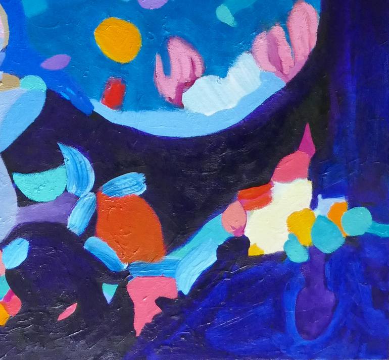 Original Abstract Painting by Valerie Erichsen Thomson