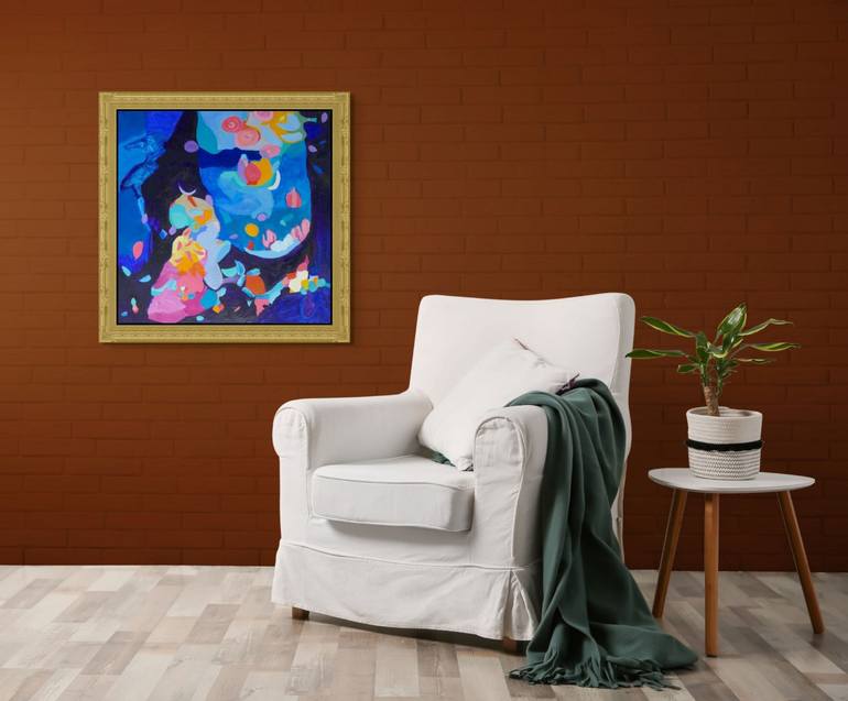 Original Abstract Painting by Valerie Erichsen Thomson