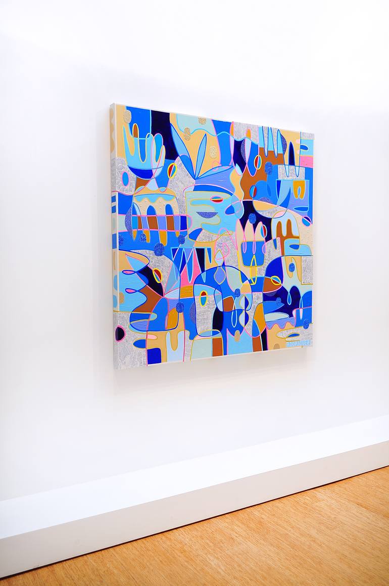Original Abstract Painting by Marianne Angeli Rodriguez