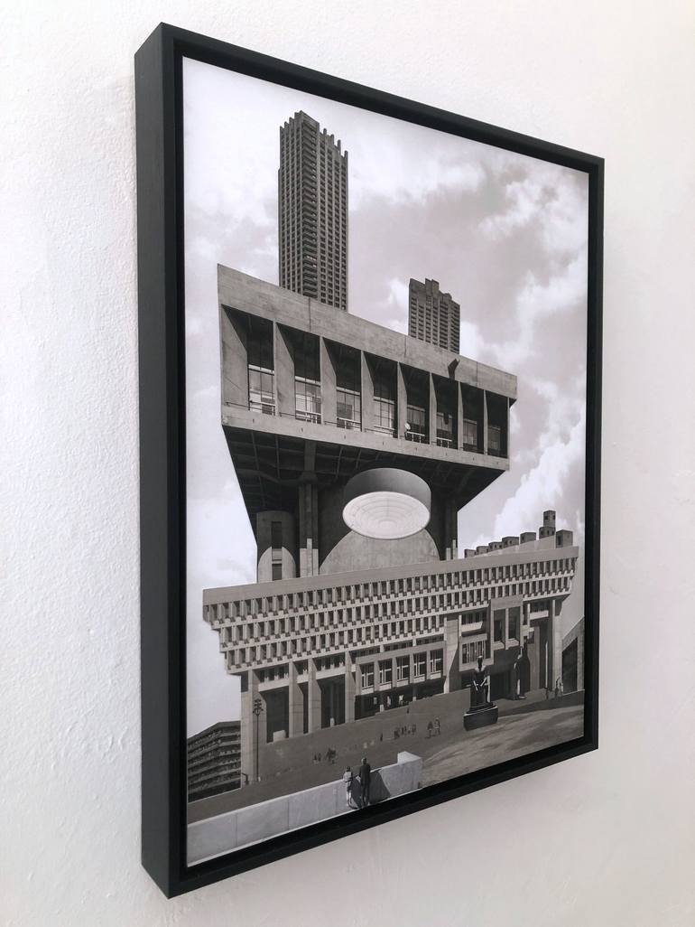 Original Architecture Collage by Clinton Gorst