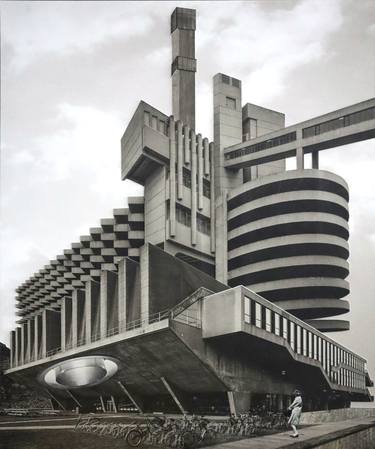 Original Architecture Collage by Clinton Gorst