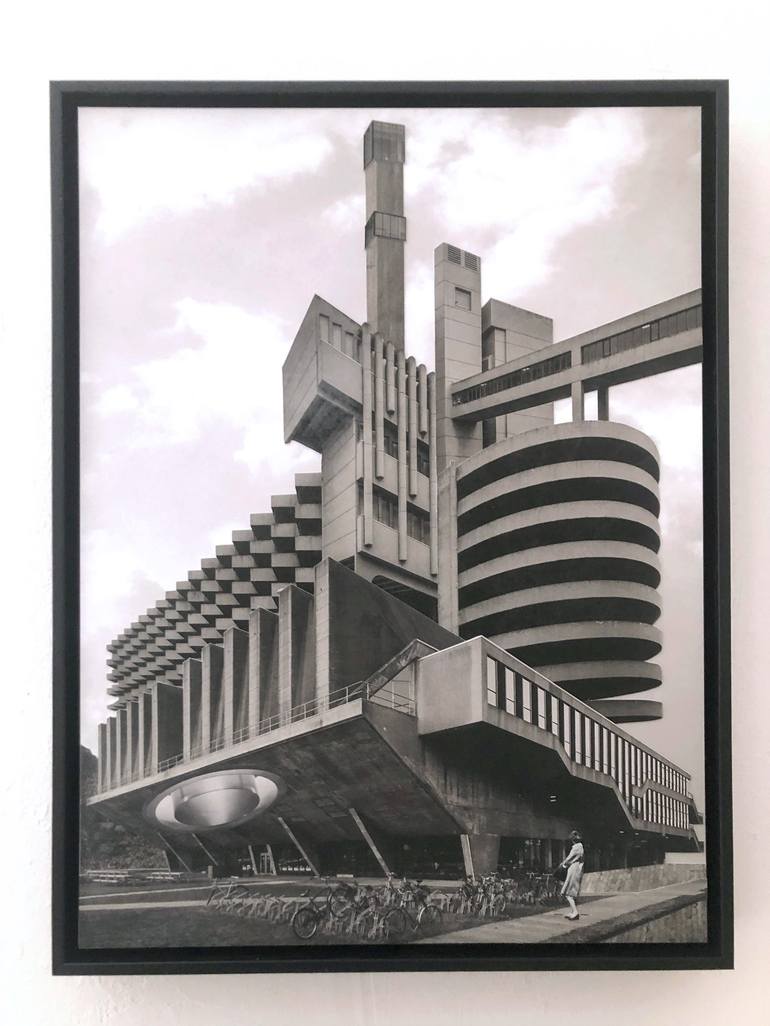 Original Architecture Collage by Clinton Gorst