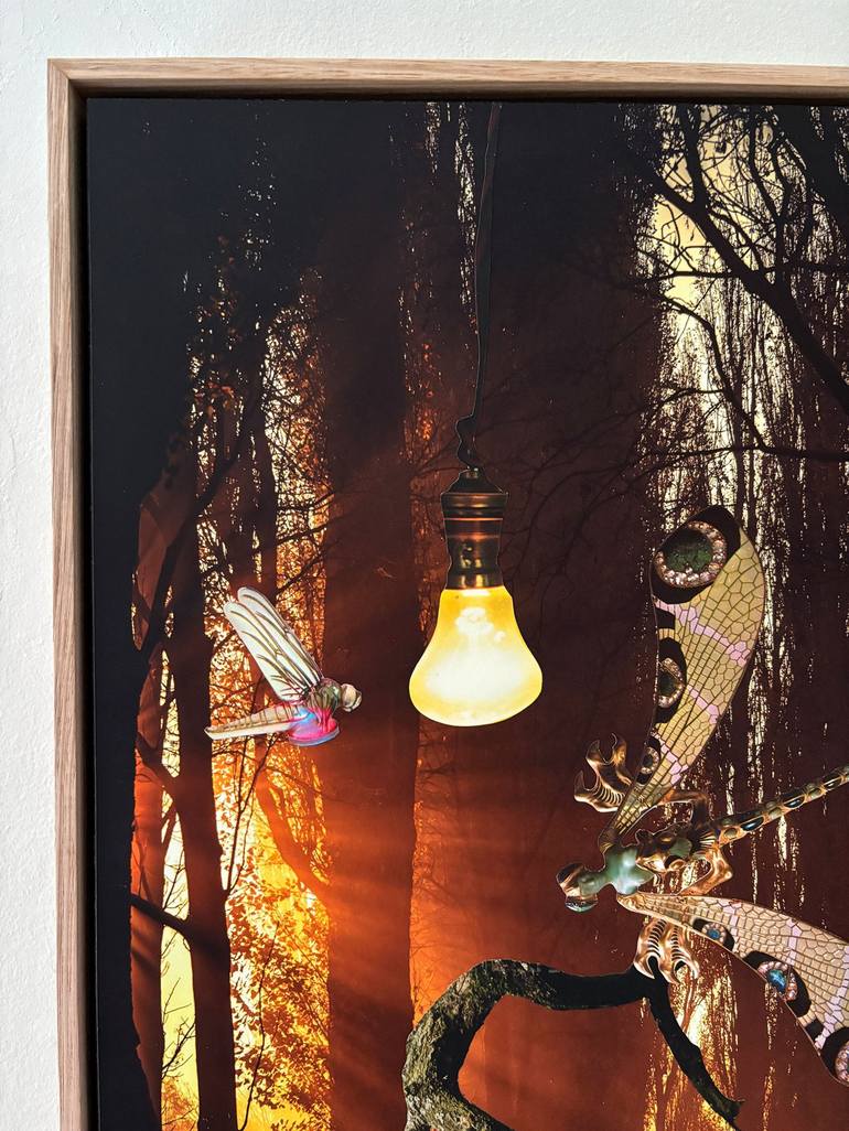 Original Photorealism Fantasy Collage by Clinton Gorst