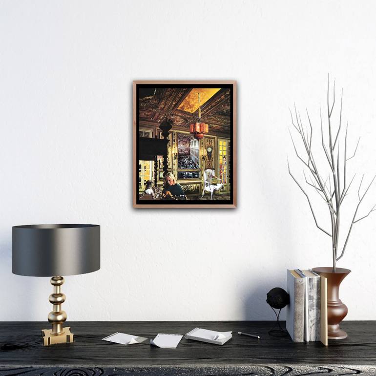 Original Photorealism Interiors Collage by Clinton Gorst